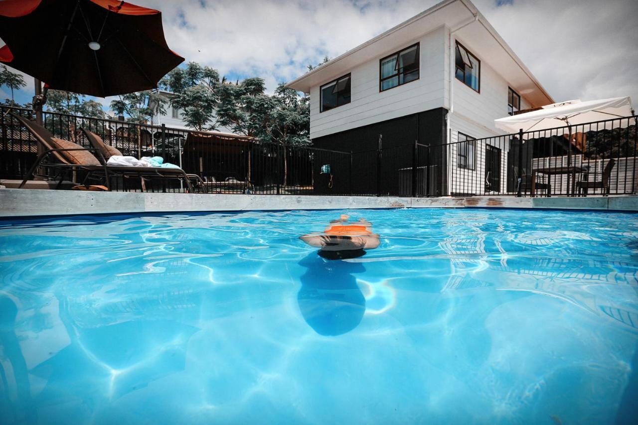 Swimming Pool Holiday Villa Auckland Exterior foto